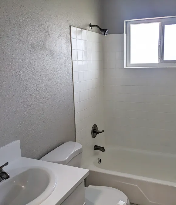 bathroom slider